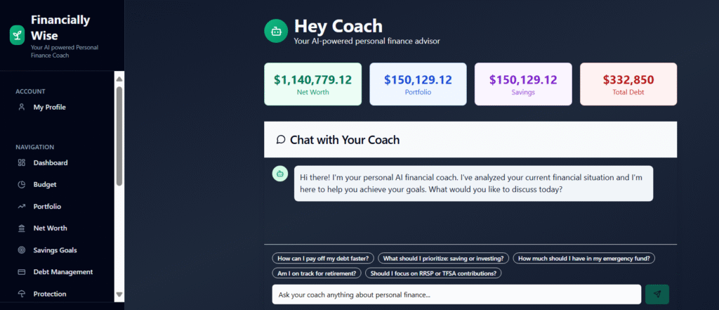 AI Budgeting Apps - Canadian Smart Money AI Budgeting App - Financial Coach